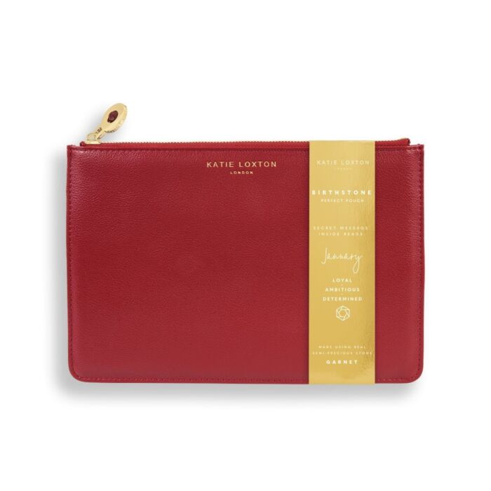 Katie Loxton Birthstone Perfect Pouch - January